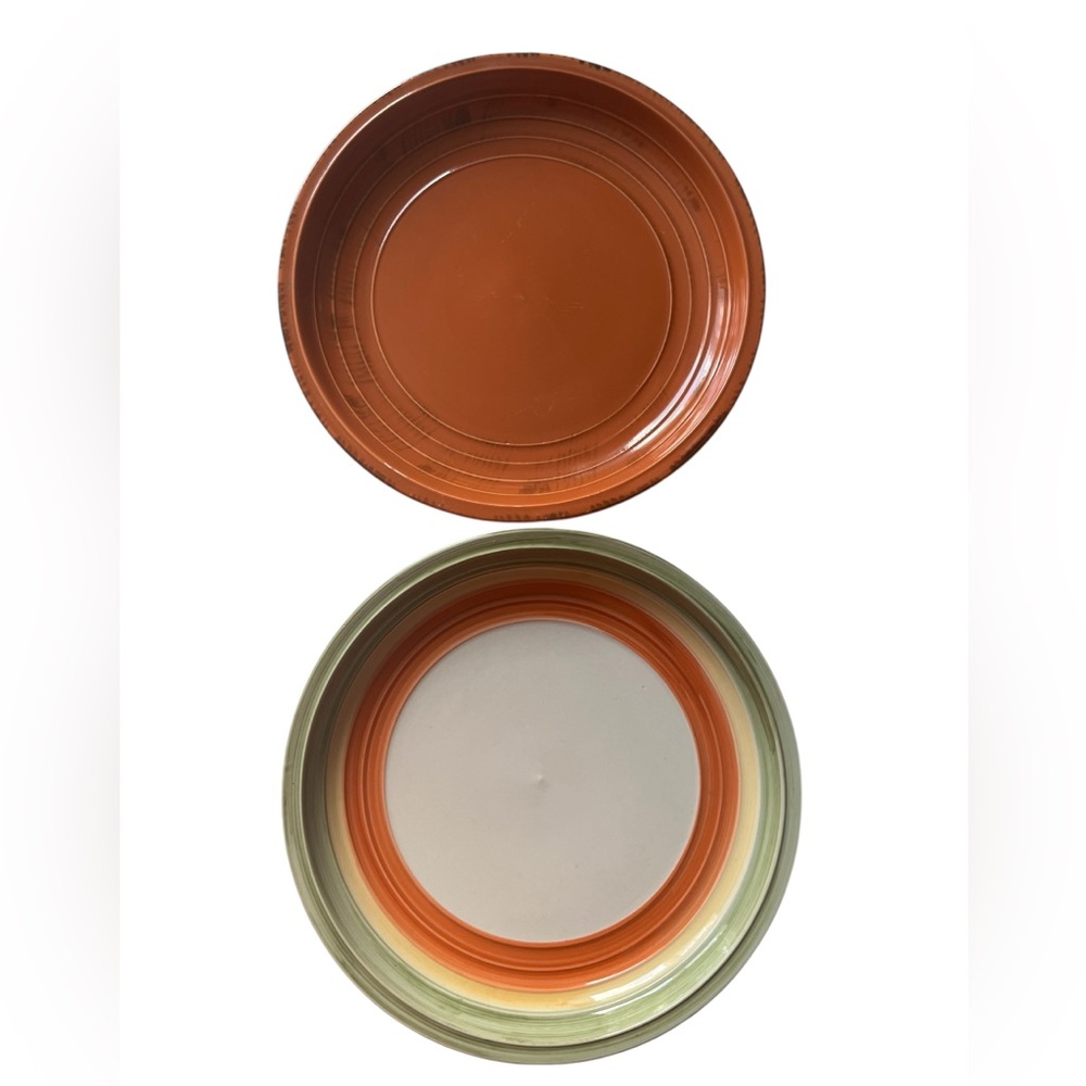 Gibson 10 inches Ceramic Plates; heavy plates . Can be sold separately.